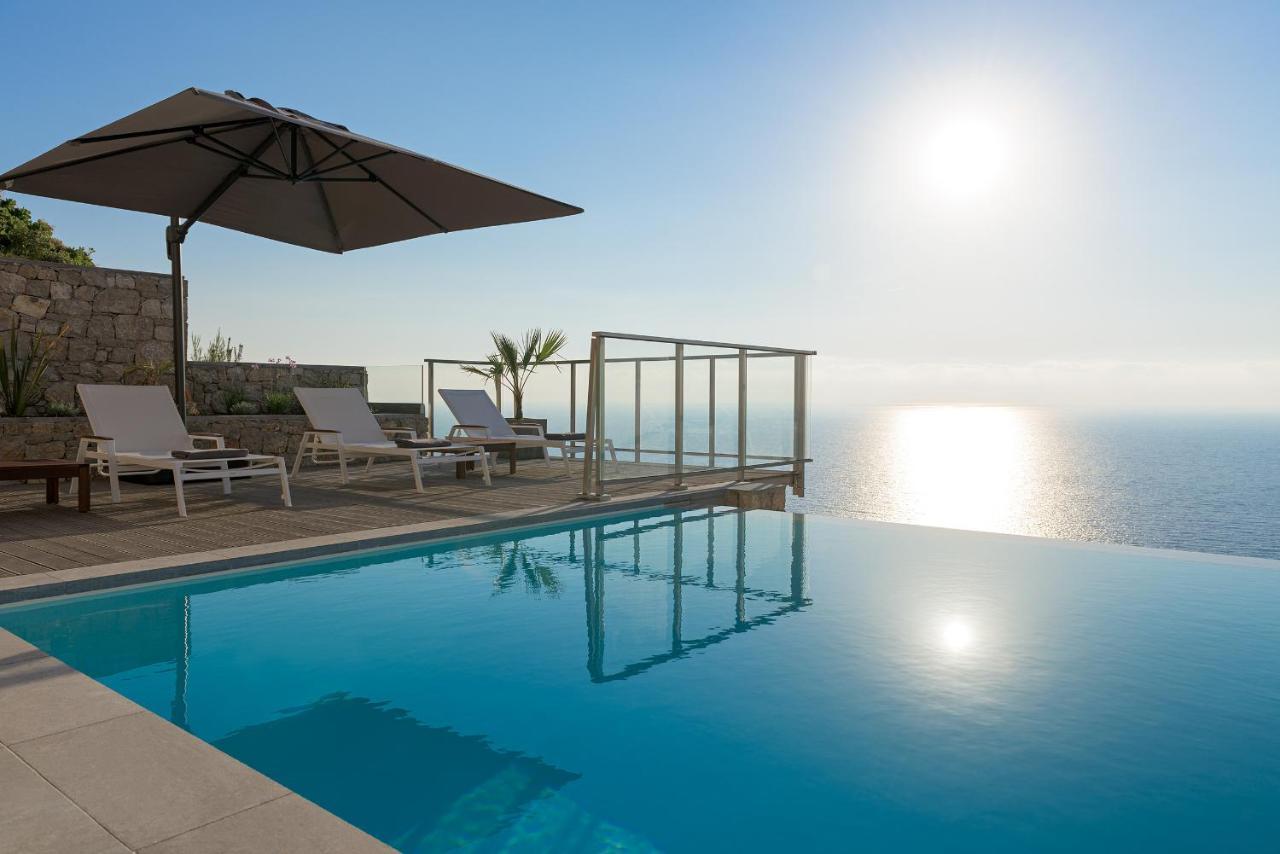 Kathisma Bay Villas - Luxury Villas - Villa Helios Kalamítsi Exteriör bild