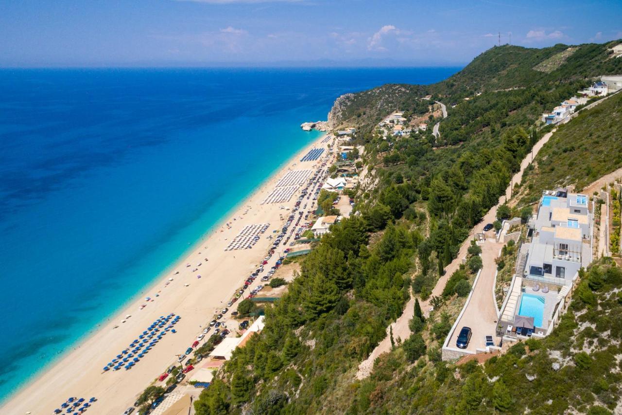 Kathisma Bay Villas - Luxury Villas - Villa Helios Kalamítsi Exteriör bild